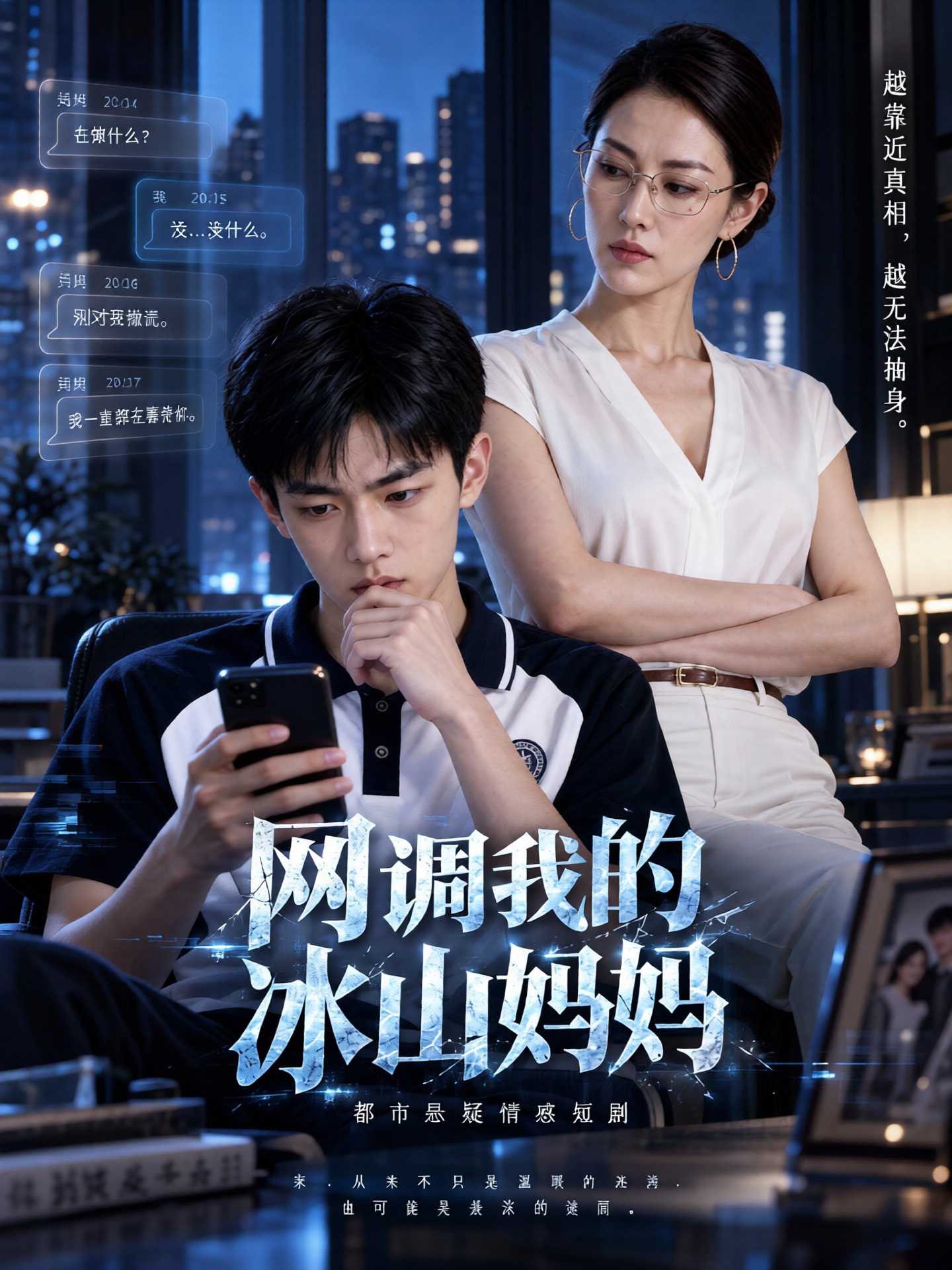 AI视频：网调我的冰山妈妈