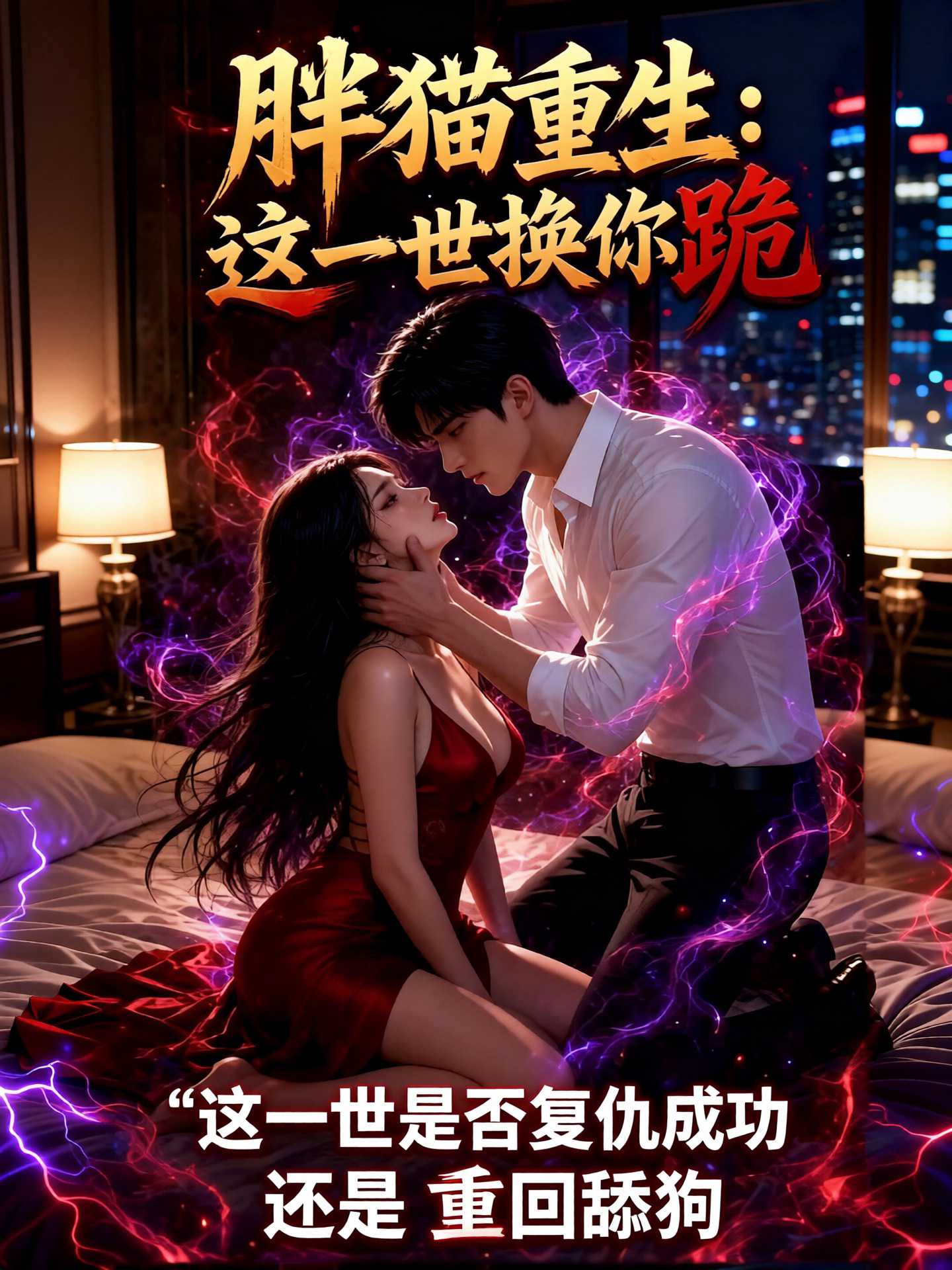 AI成人短剧：胖猫重生：这一世换你跪