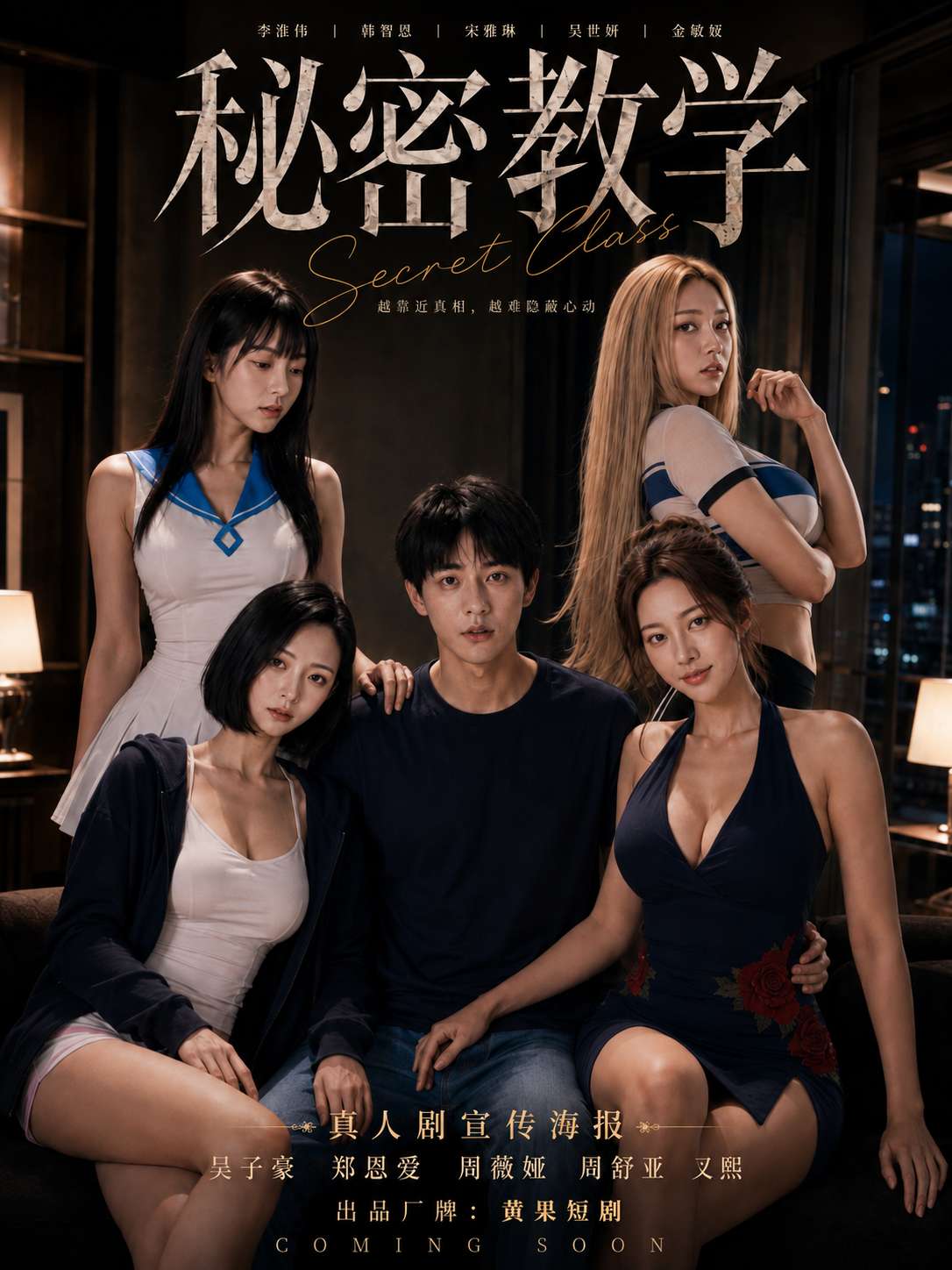AI成人短剧：秘密教学