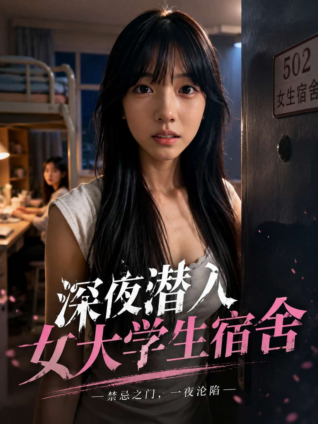 AI成人短剧：深夜潜入女大学生宿舍