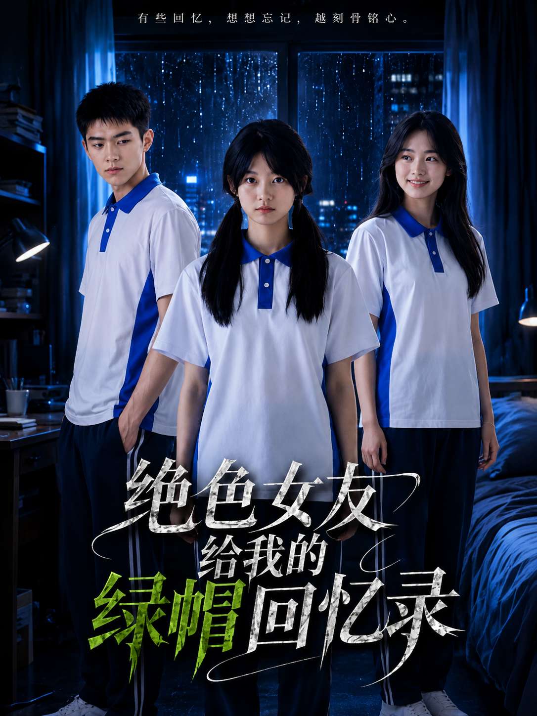 AI成人短剧：绝色女友给我的绿帽回忆录