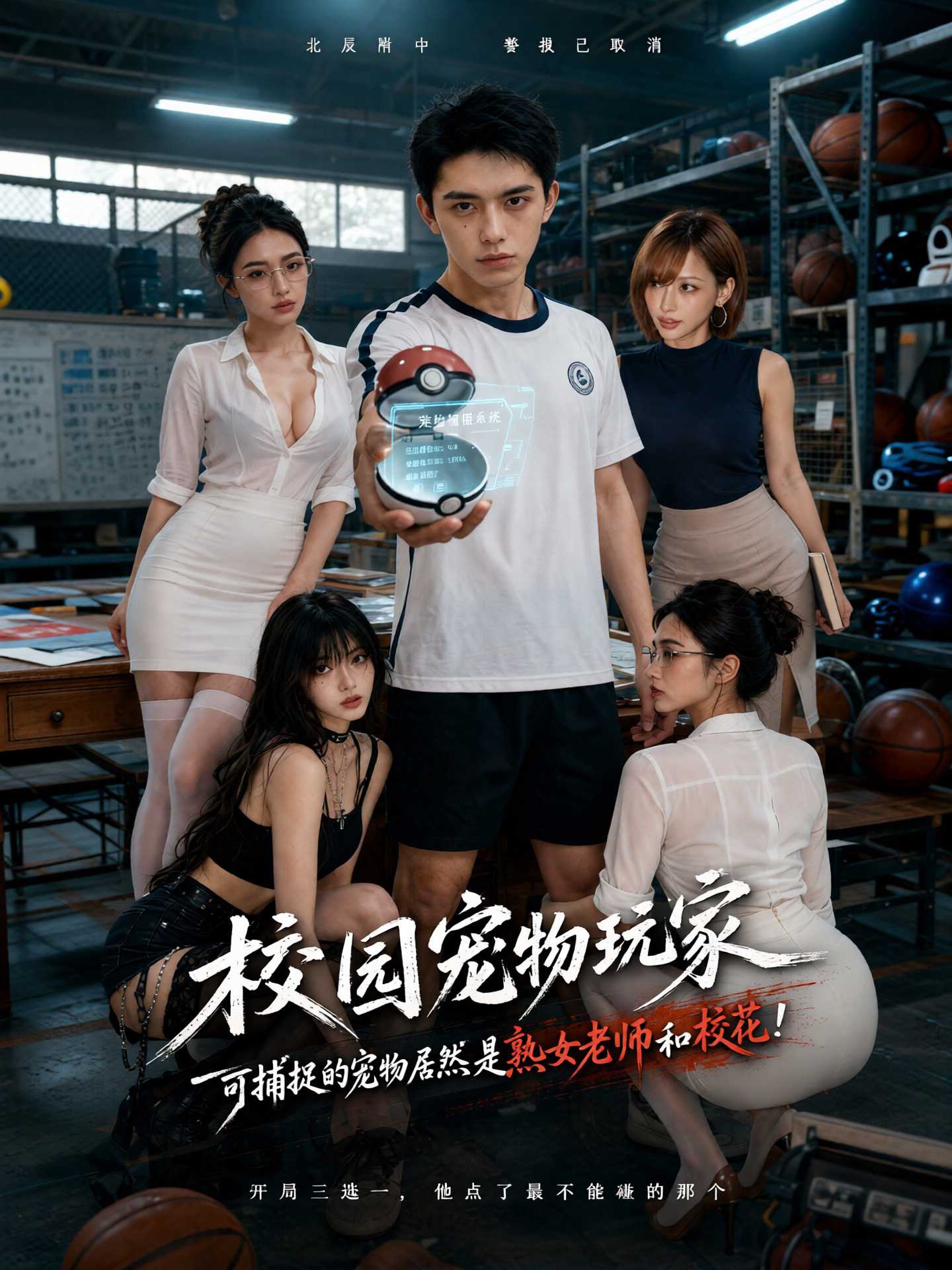 AI视频：校园宠物玩家
