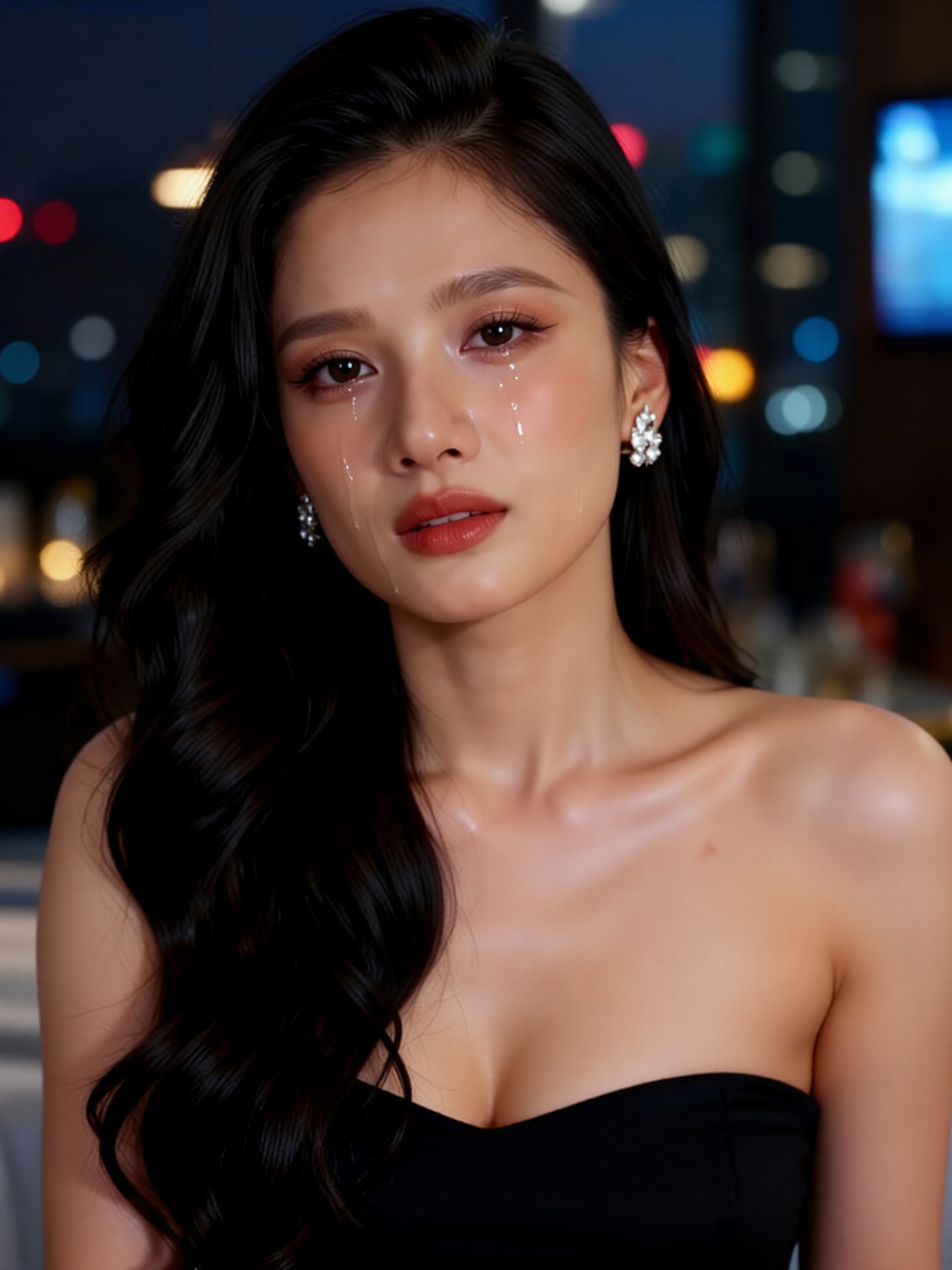 AI魔改 张婧仪 小母狗直接把投资方压在身下