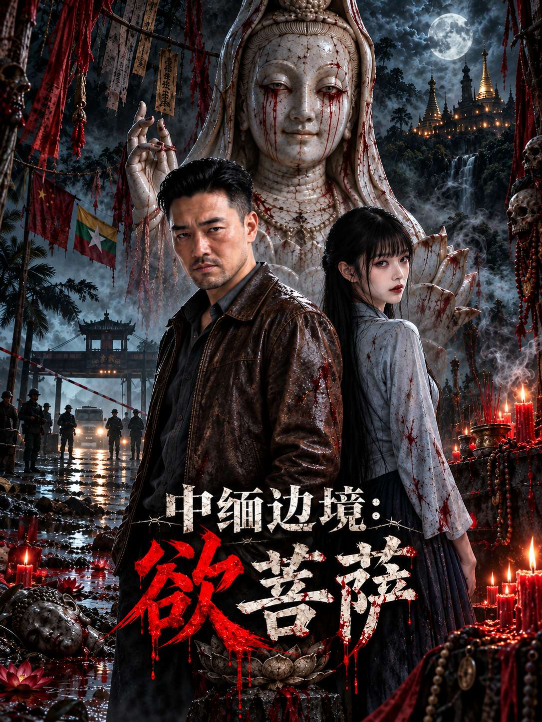 AI视频：中缅边境：欲菩萨
