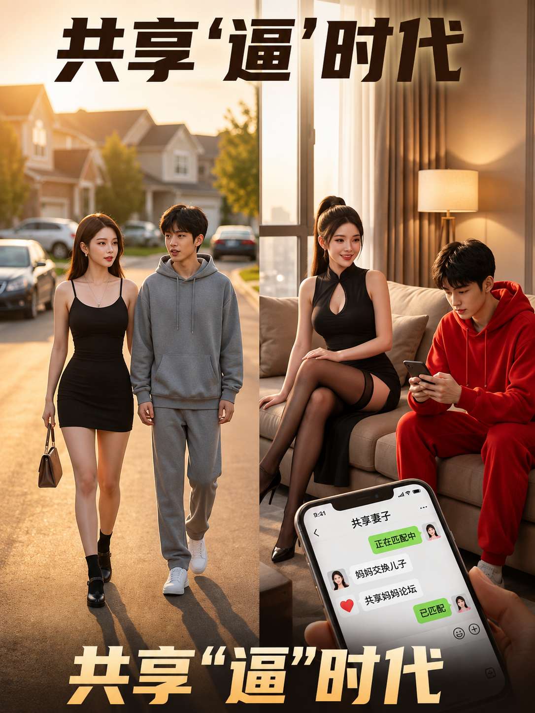 AI成人短剧：共享逼时代