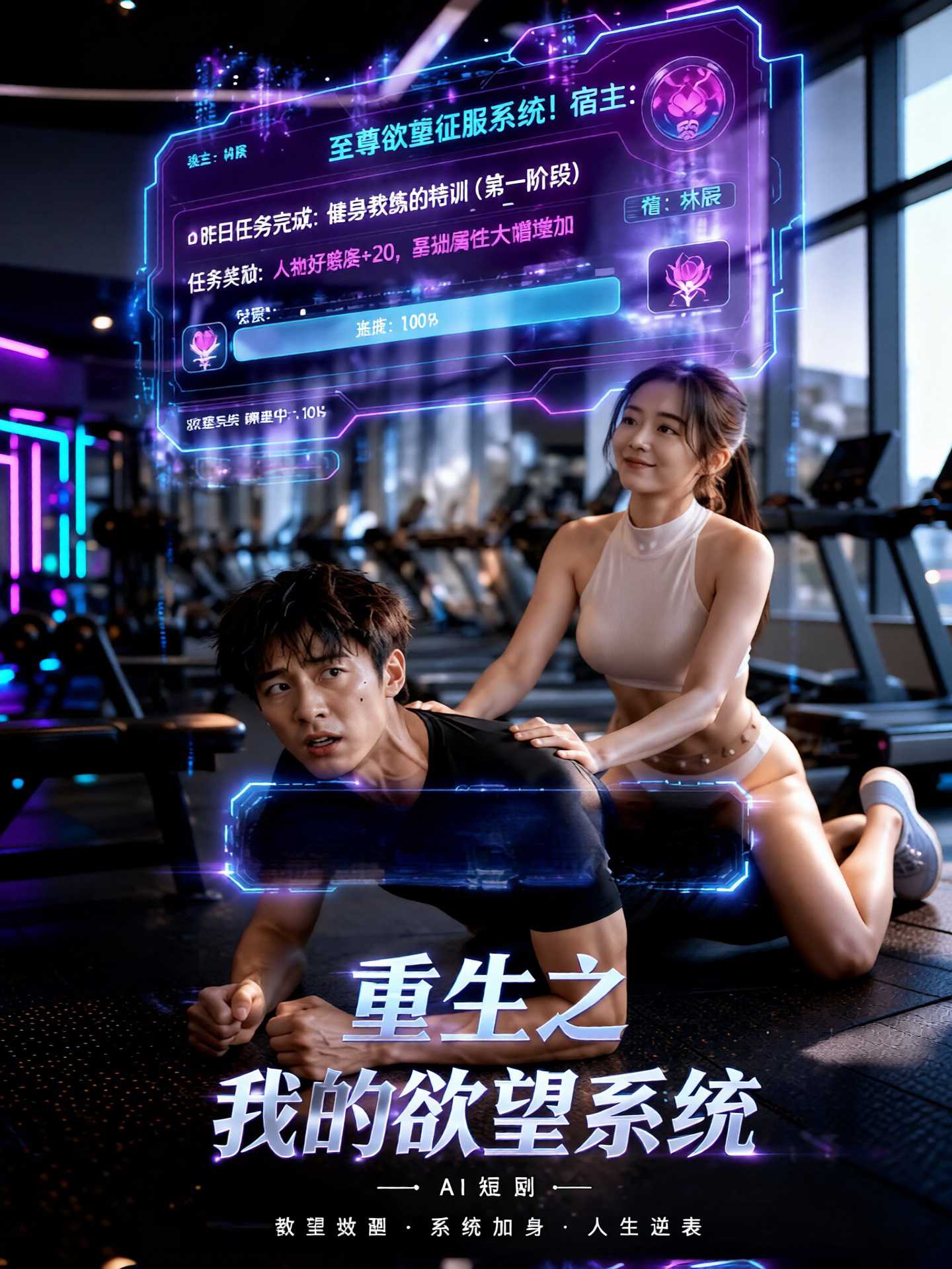 AI视频：重生之我的欲望系统