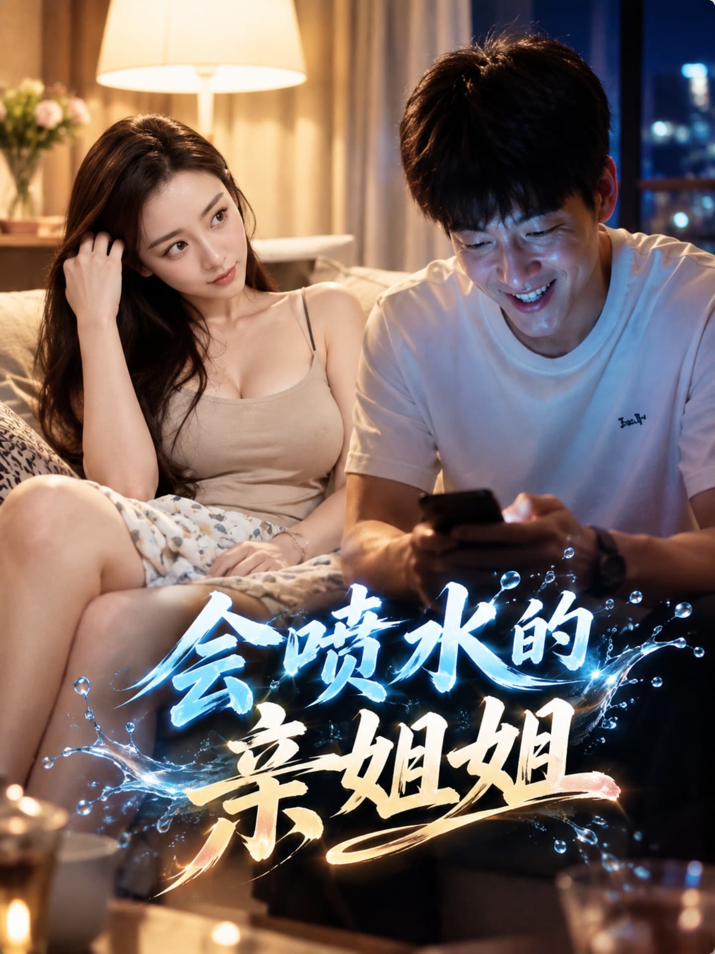 AI成人短剧：会喷水的亲姐姐