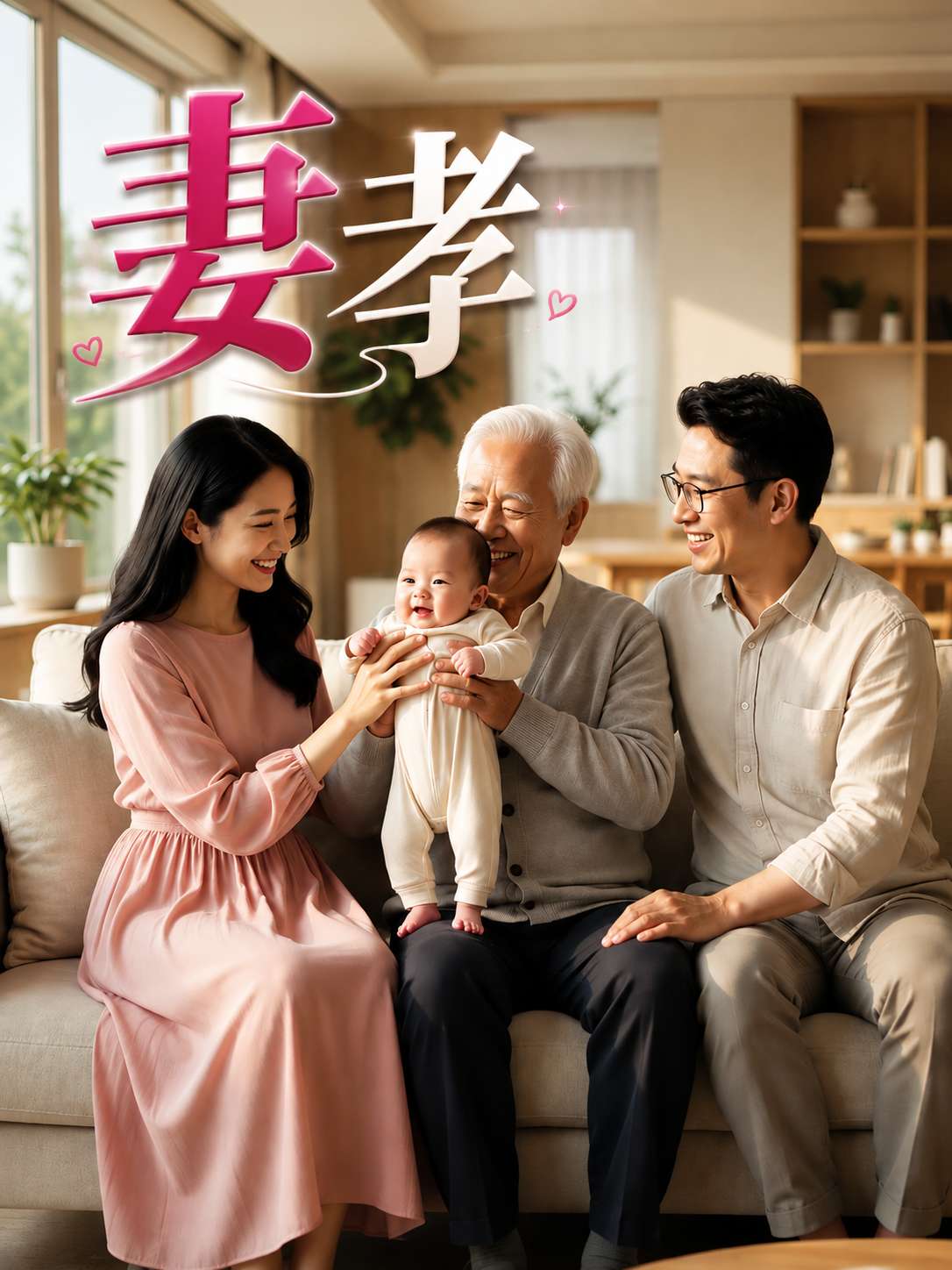 AI视频：妻孝