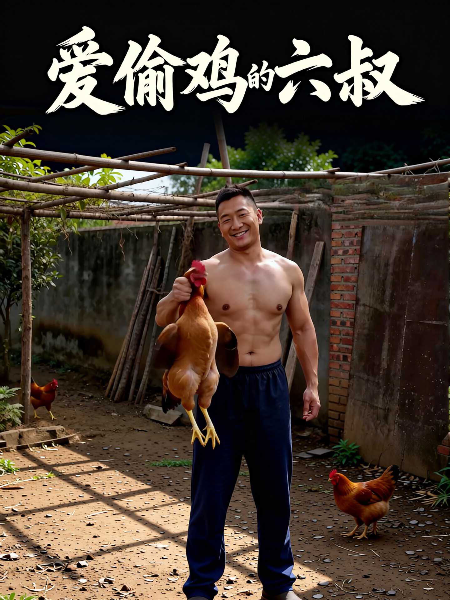 AI成人短剧：爱偷鸡的六叔
