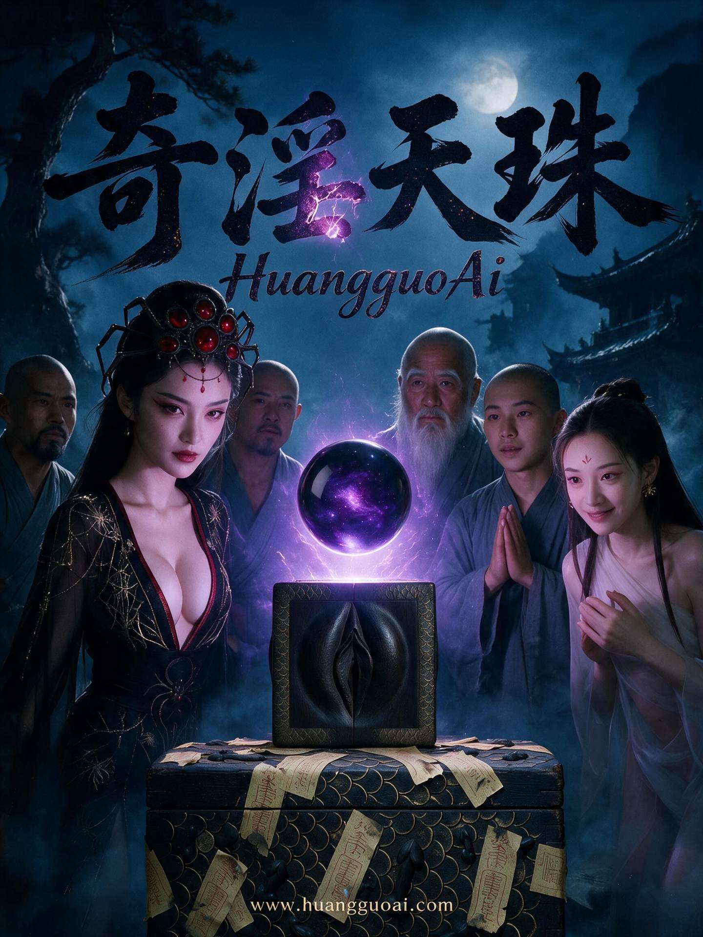 AI成人短剧：奇淫天珠