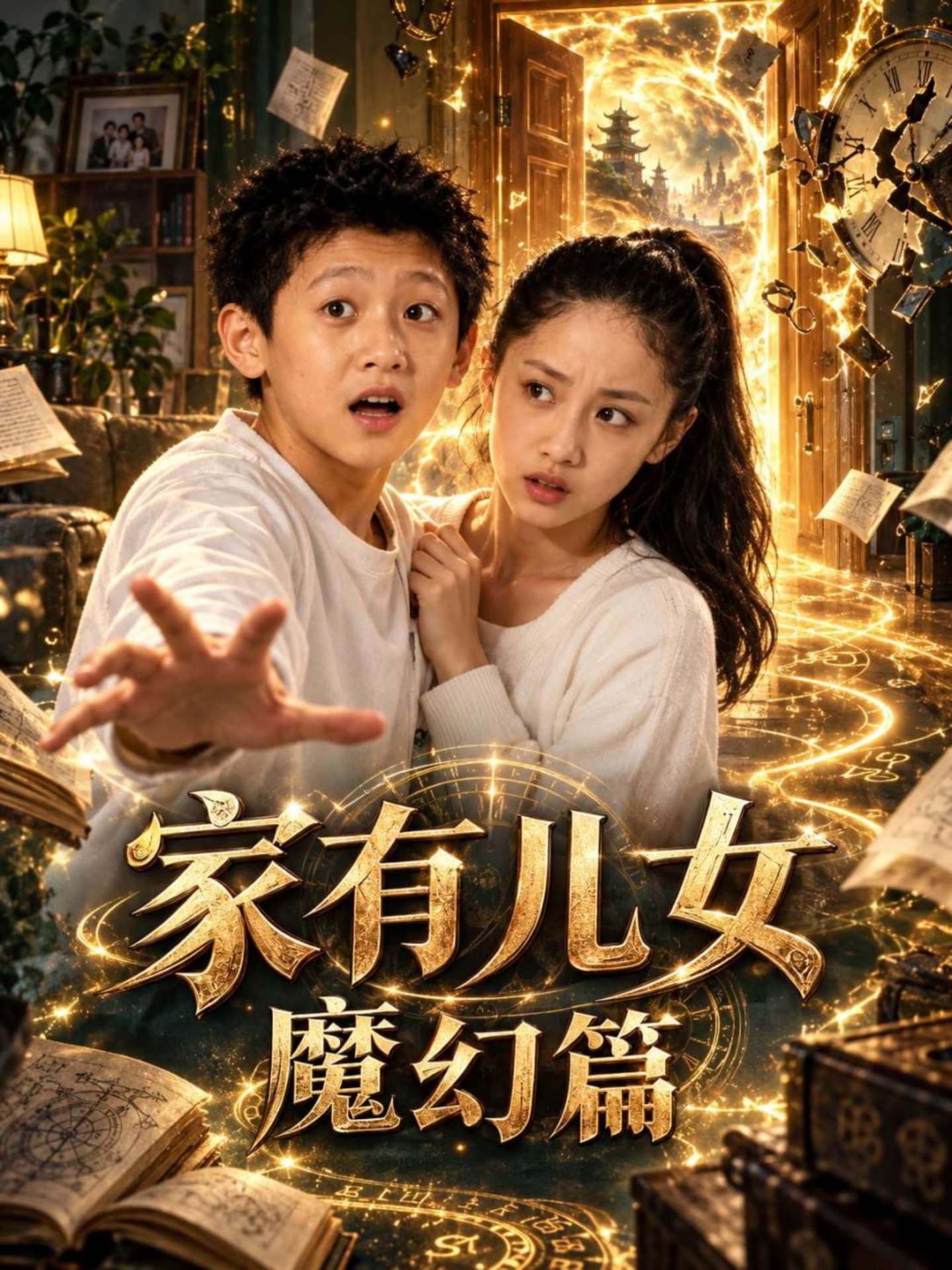 AI成人短剧：家有儿女魔幻篇