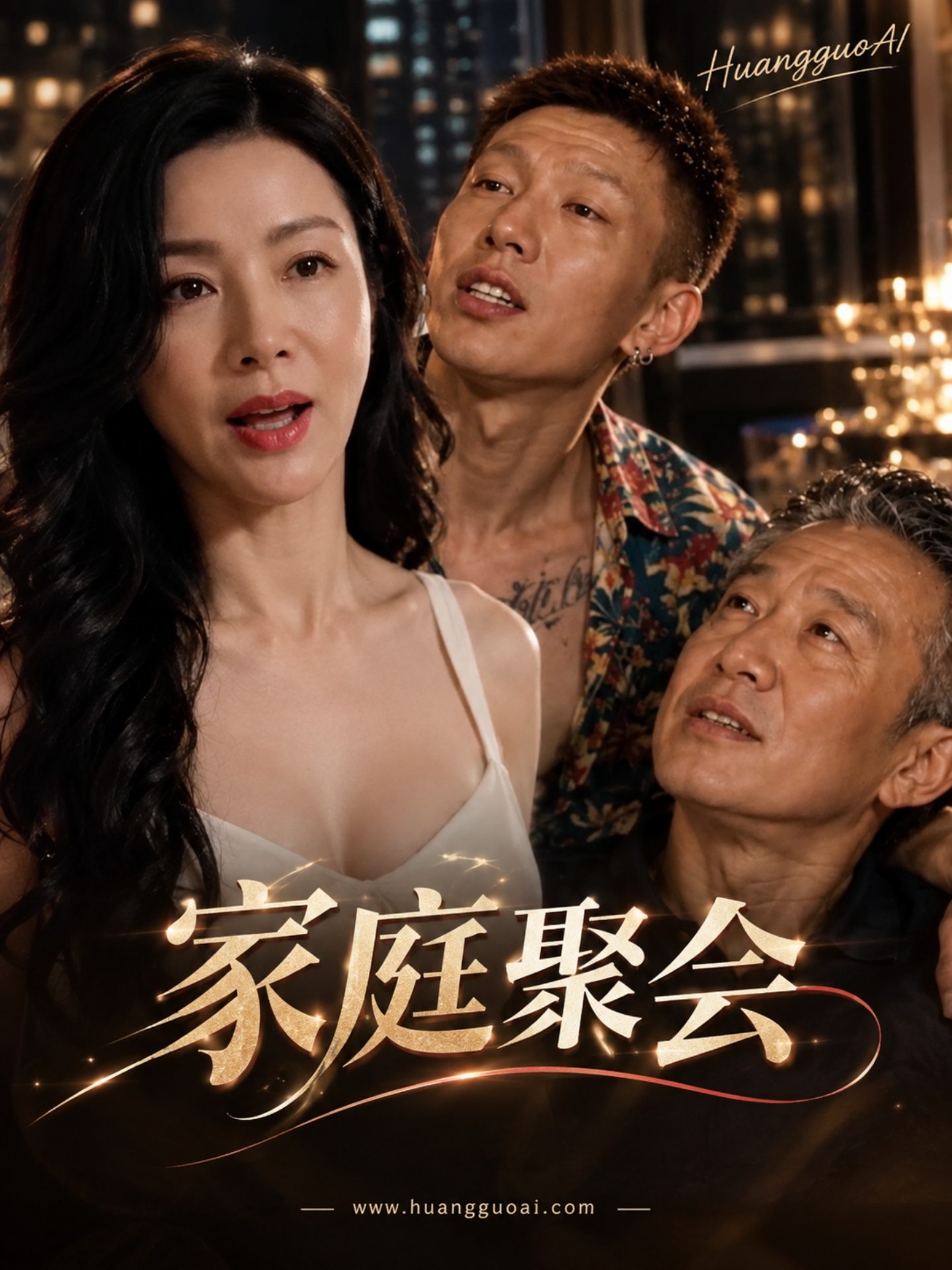 成人短剧：家庭聚会风骚的妈妈