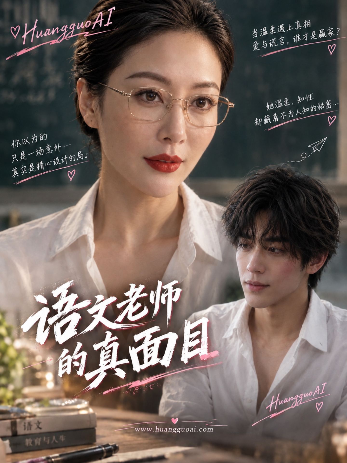 AI视频：语文老师的真面目
