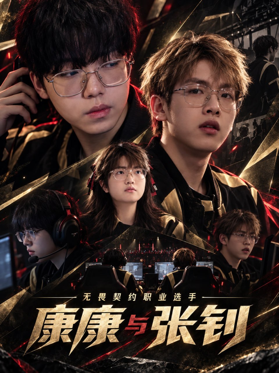 AI成人短剧：无畏契约职业选手康康与张钊