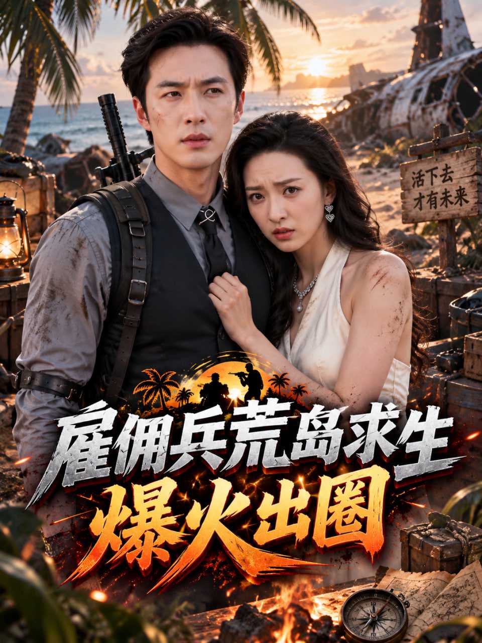 AI成人短剧：雇佣兵荒岛求生爆火出圈
