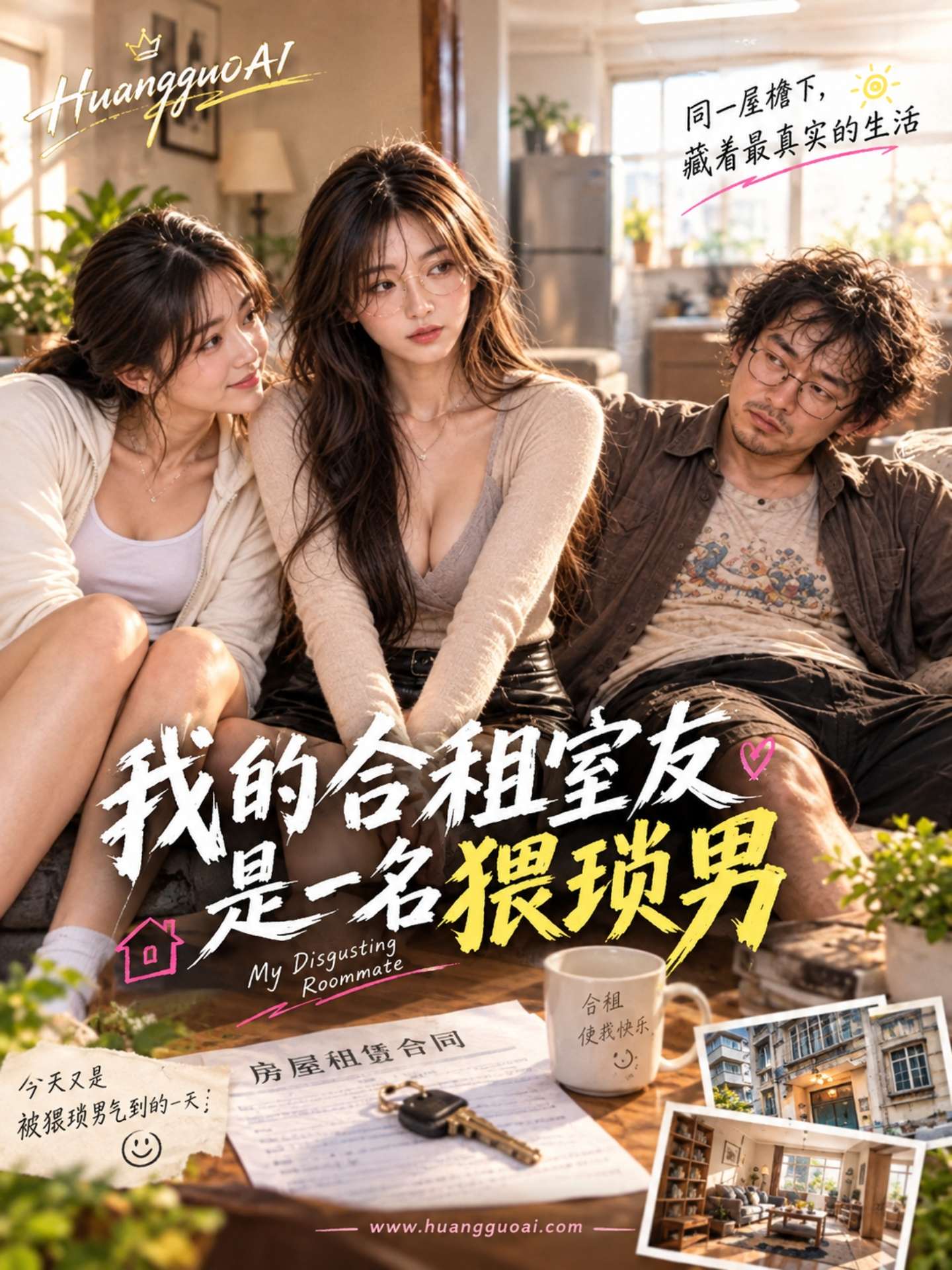 成人短剧：我的合租室友是一名猥琐男