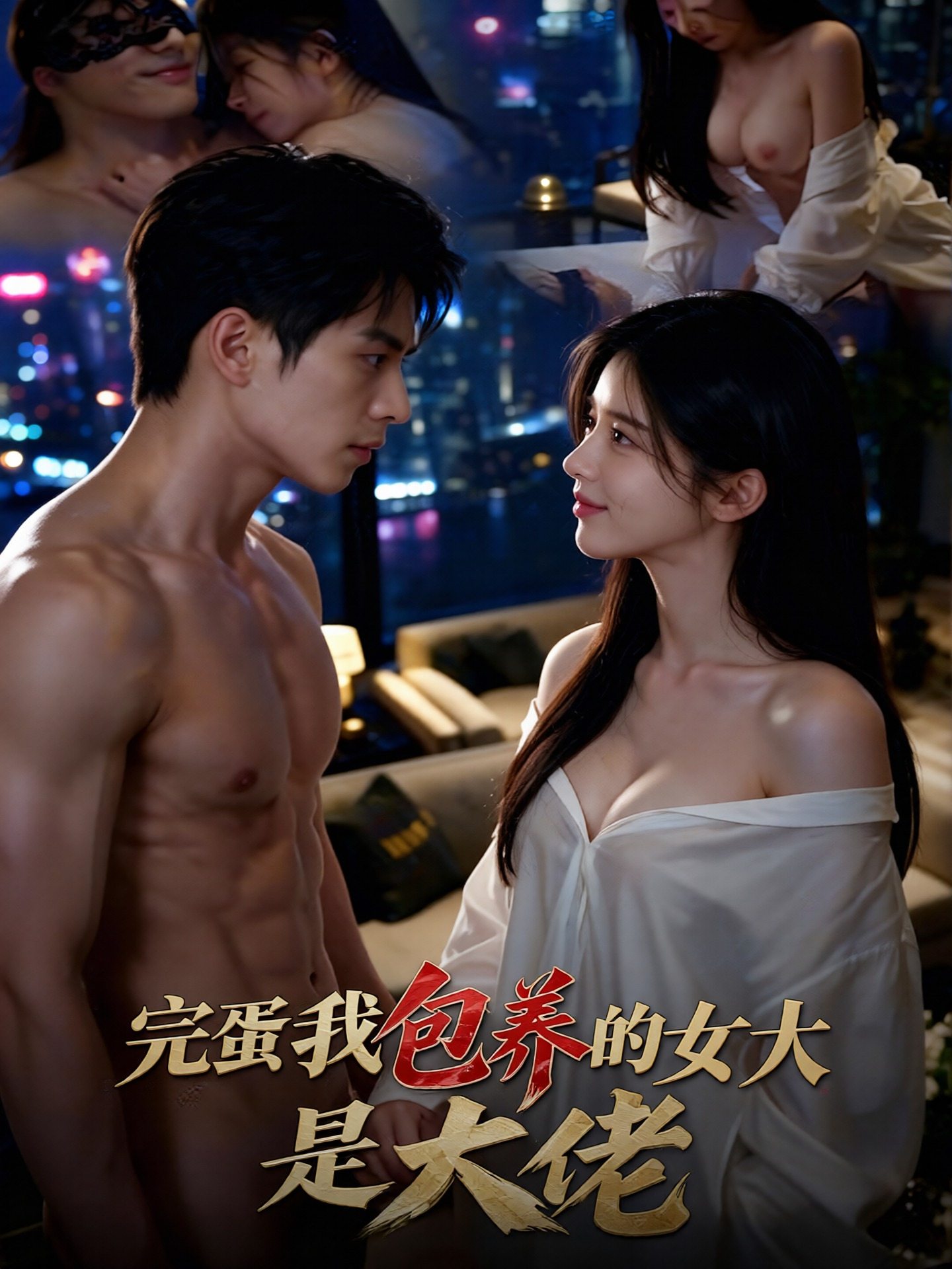 AI成人短剧：完蛋我包养的女大是大佬