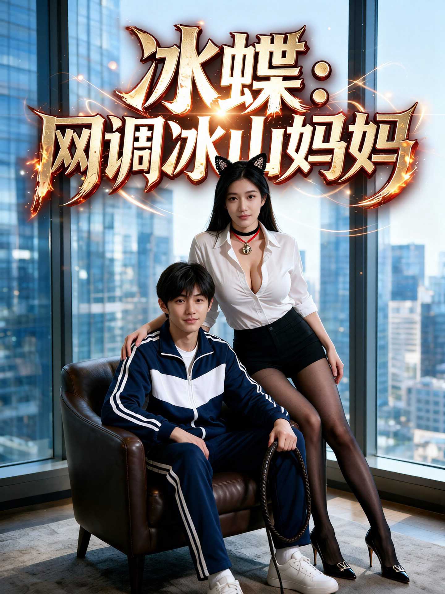AI视频：冰蝶：网调冰山妈妈
