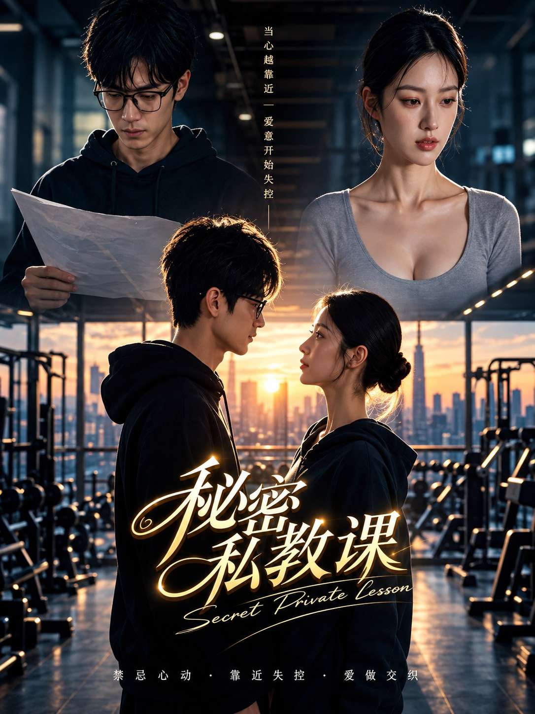 AI成人短剧：秘密私教课