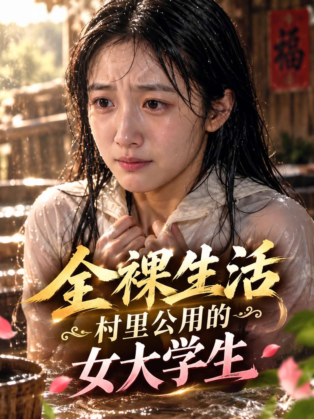 AI成人短剧：全裸生活村里公用的女大学生