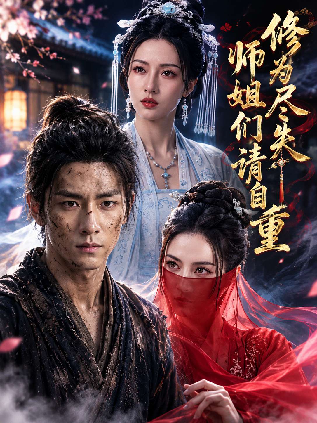 AI视频：修为尽失师姐们请自重