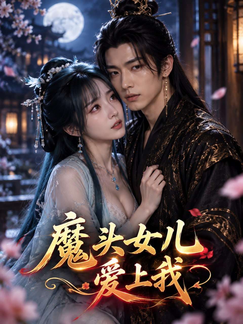 AI视频：魔头女儿爱上我