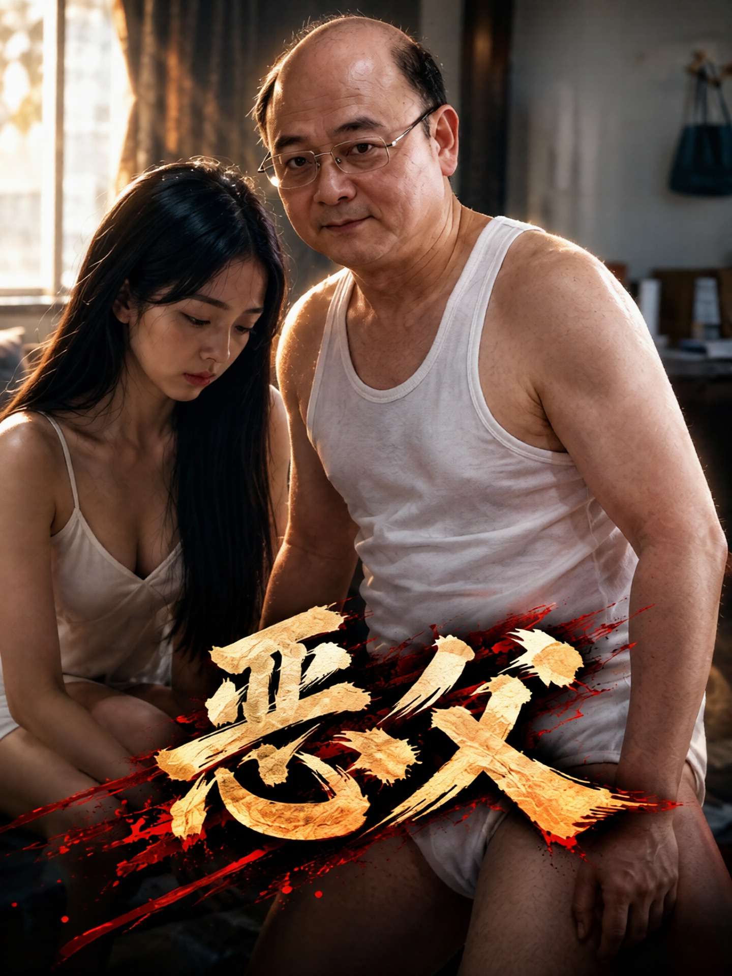 AI成人短剧：恶父