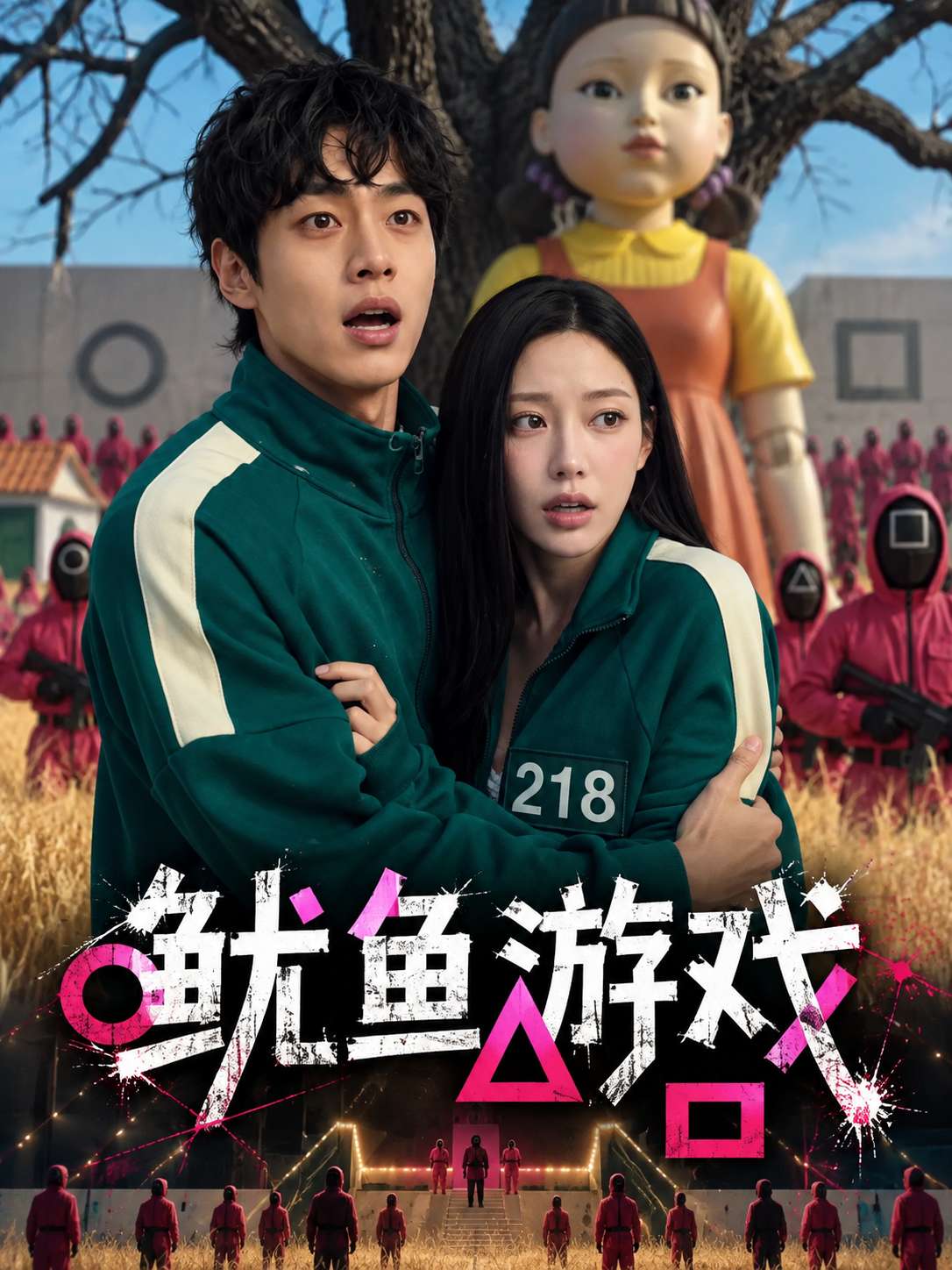 AI成人短剧：鱿鱼游戏