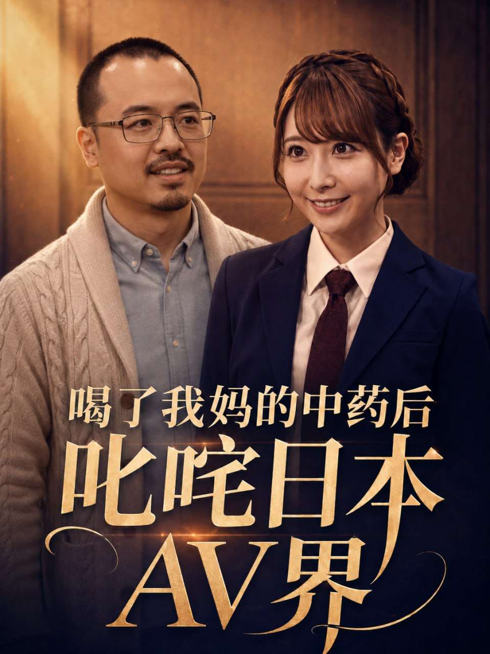 AI成人短剧：喝了我妈的中药后叱咤日本AV界