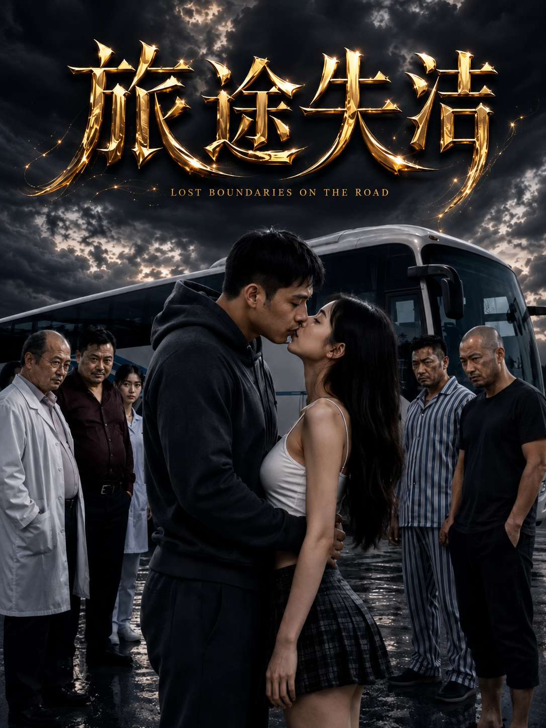 AI成人短剧：旅途失洁