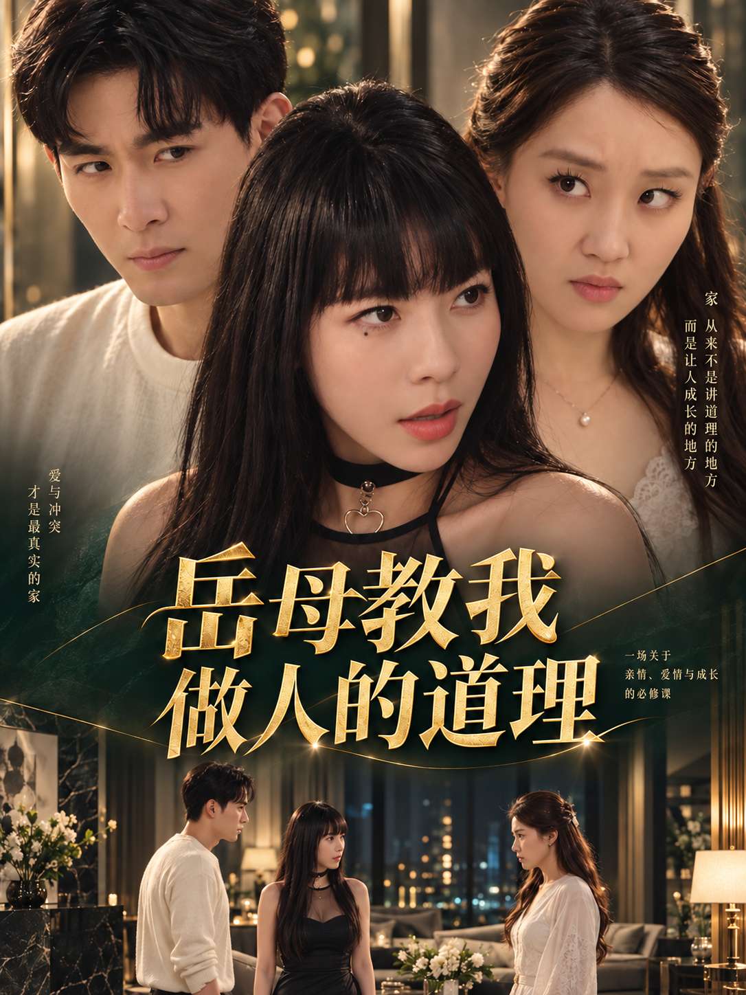 AI成人短剧：岳母教我做人的道理