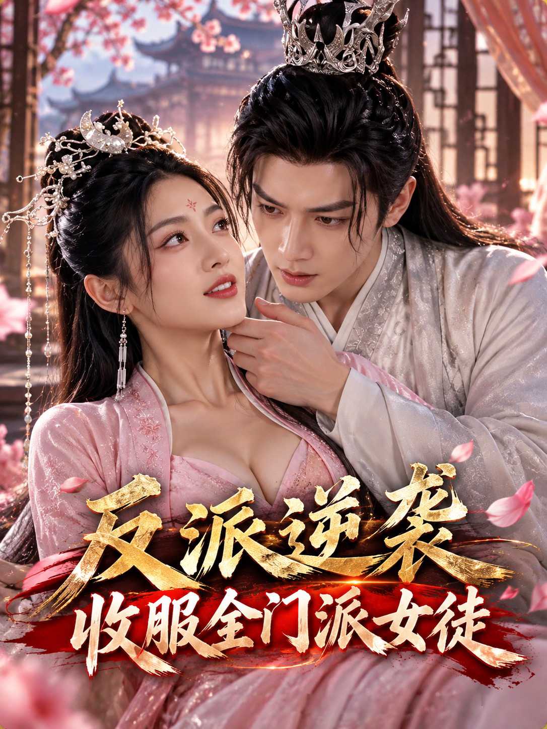AI成人短剧：反派逆袭 收服全门派女徒