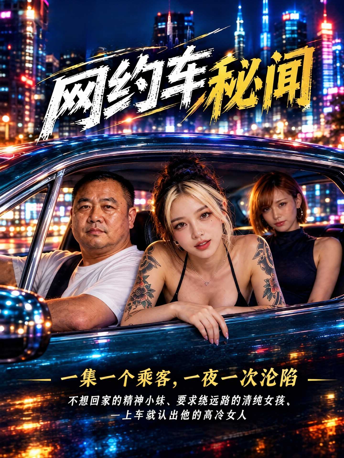 AI成人短剧：网约车秘闻