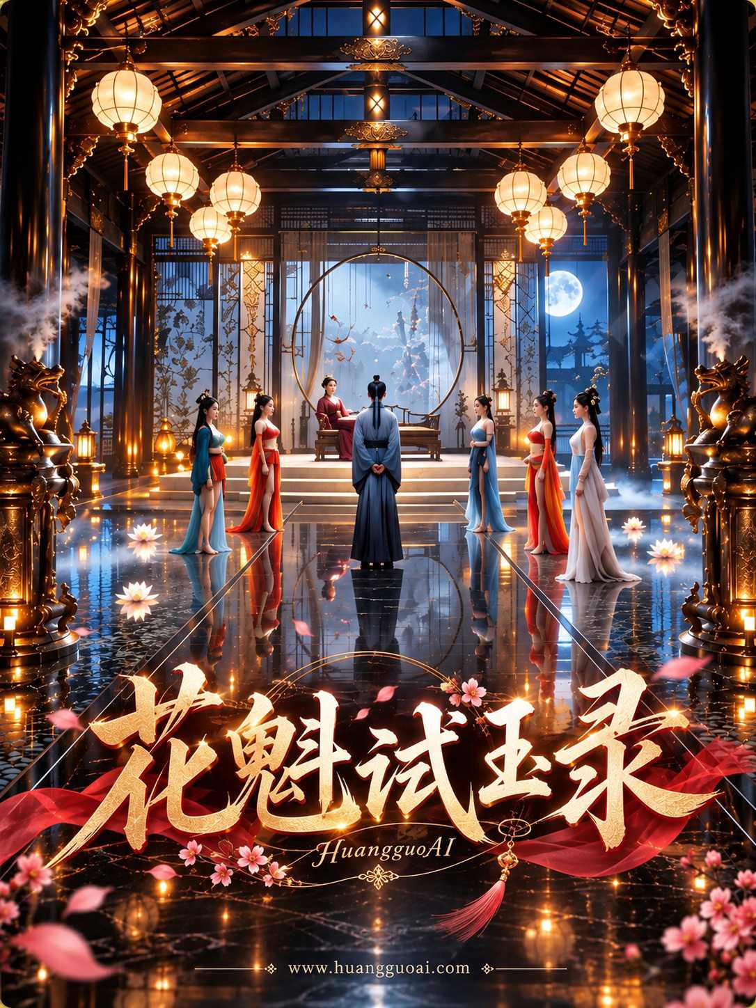 成人短剧：花魁试玉录