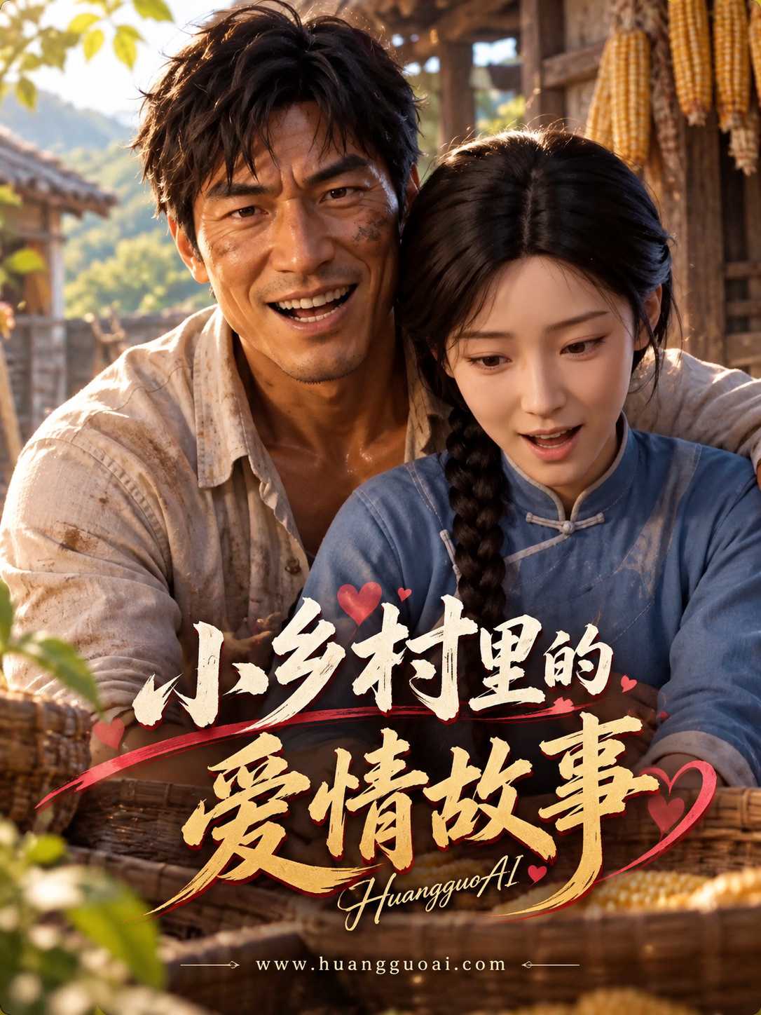 AI成人短剧：小乡村里的爱情故事
