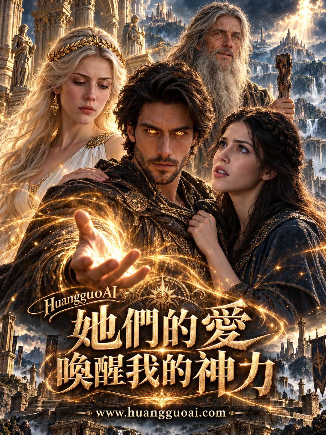 AI成人短剧：她们的愛喚醒我的神力