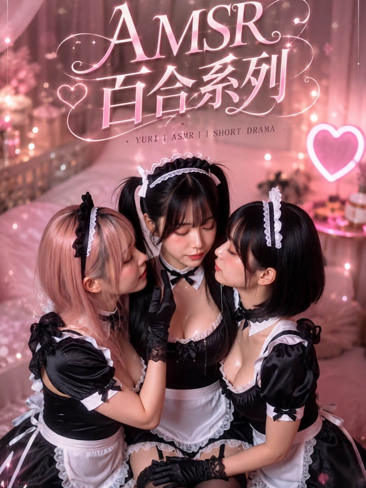AI成人短剧：ASMR百合系列