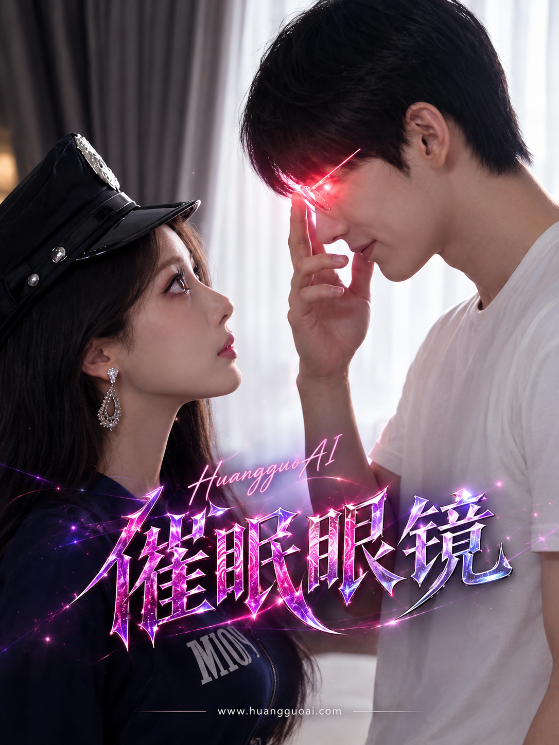 AI视频：催眠眼镜