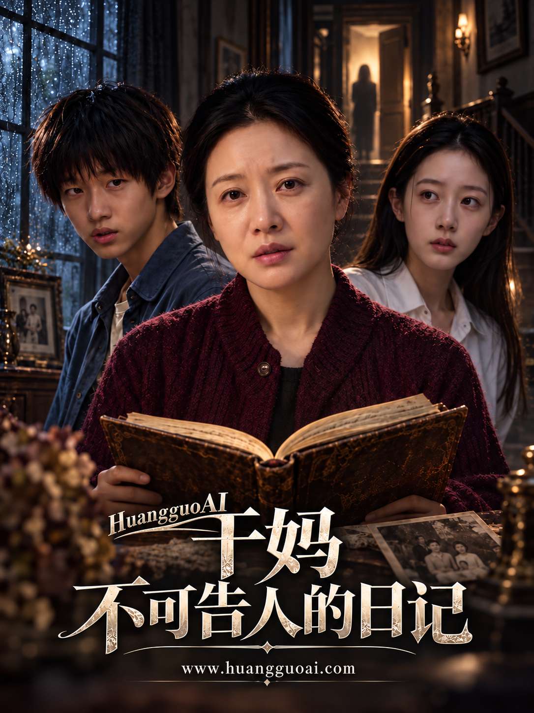 AI成人短剧：干妈不可告人的日记