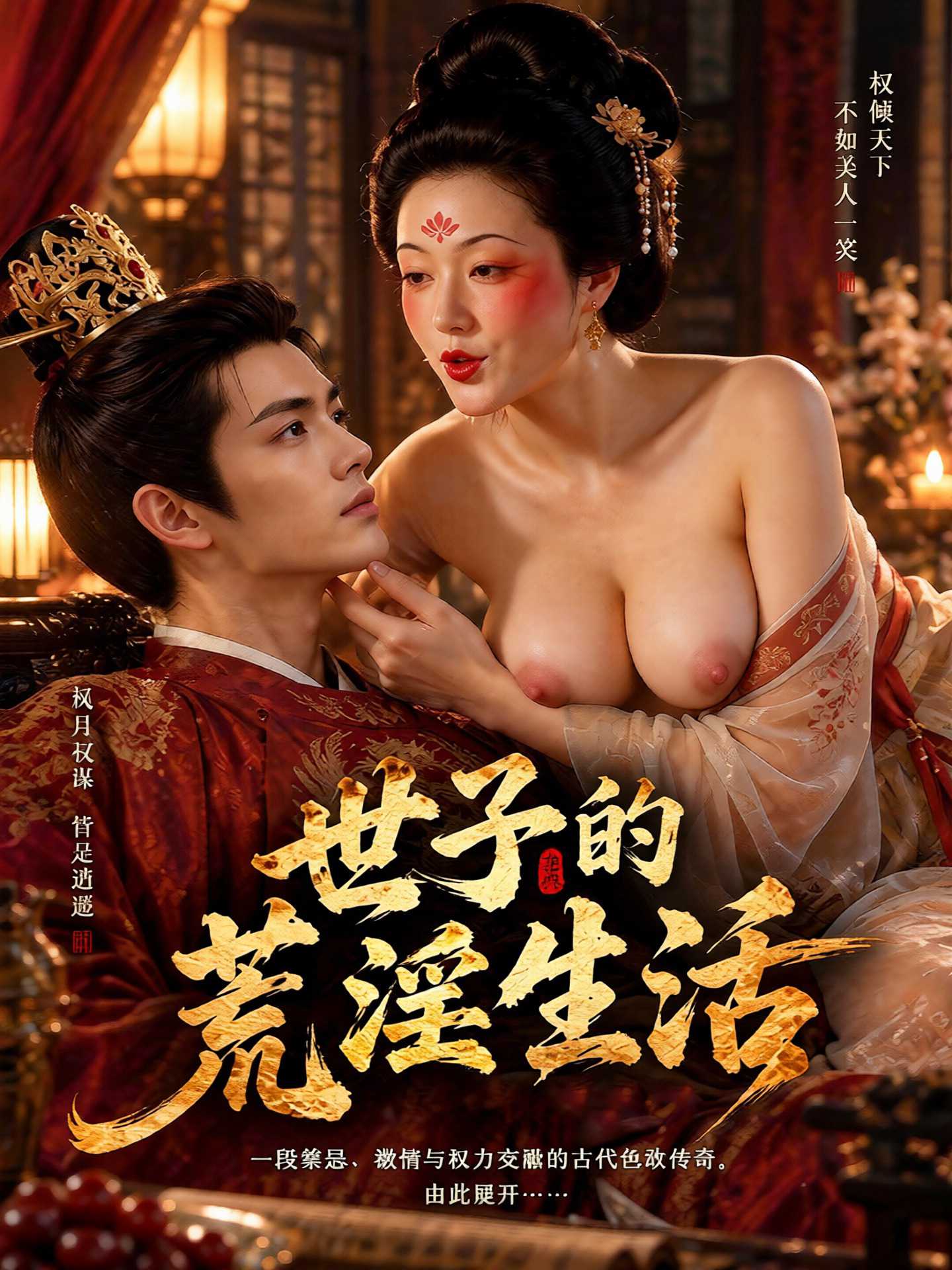 AI成人短剧：世子的荒淫生活