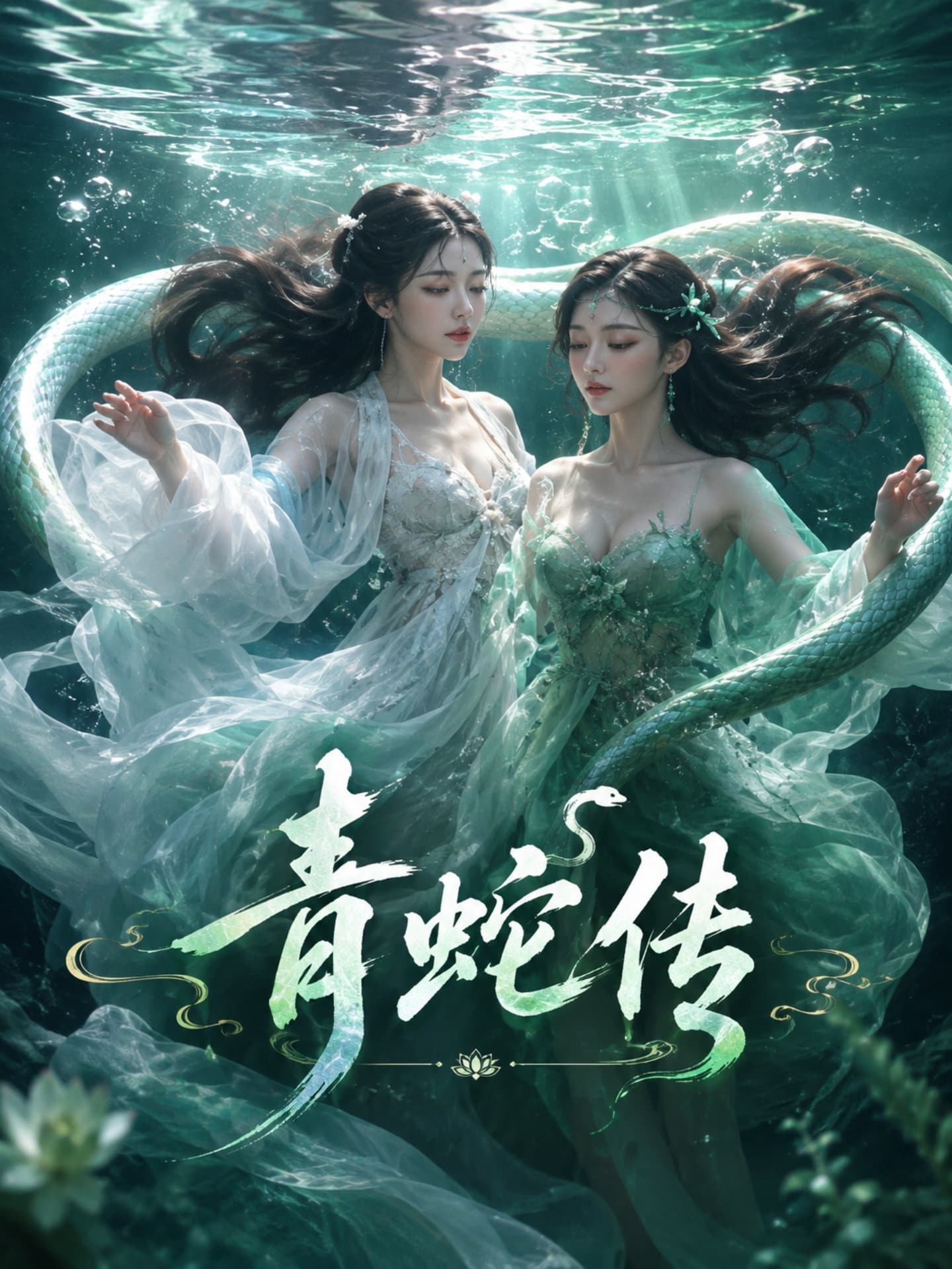AI成人短剧：青蛇淫传