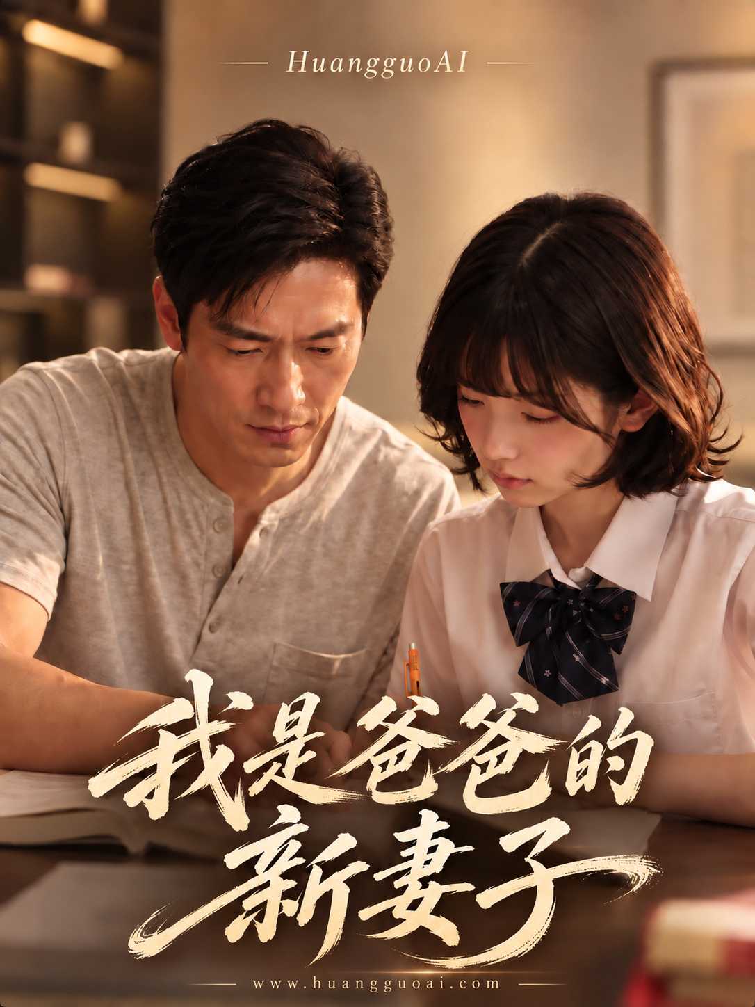 AI成人短剧：我是爸爸的新妻子