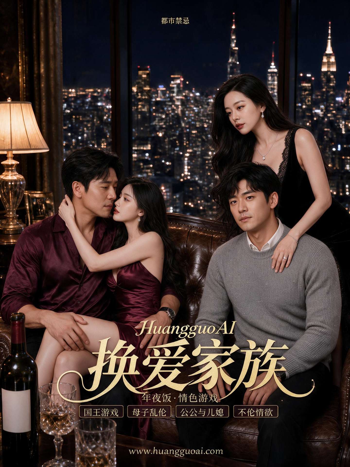 AI成人短剧：换爱家族