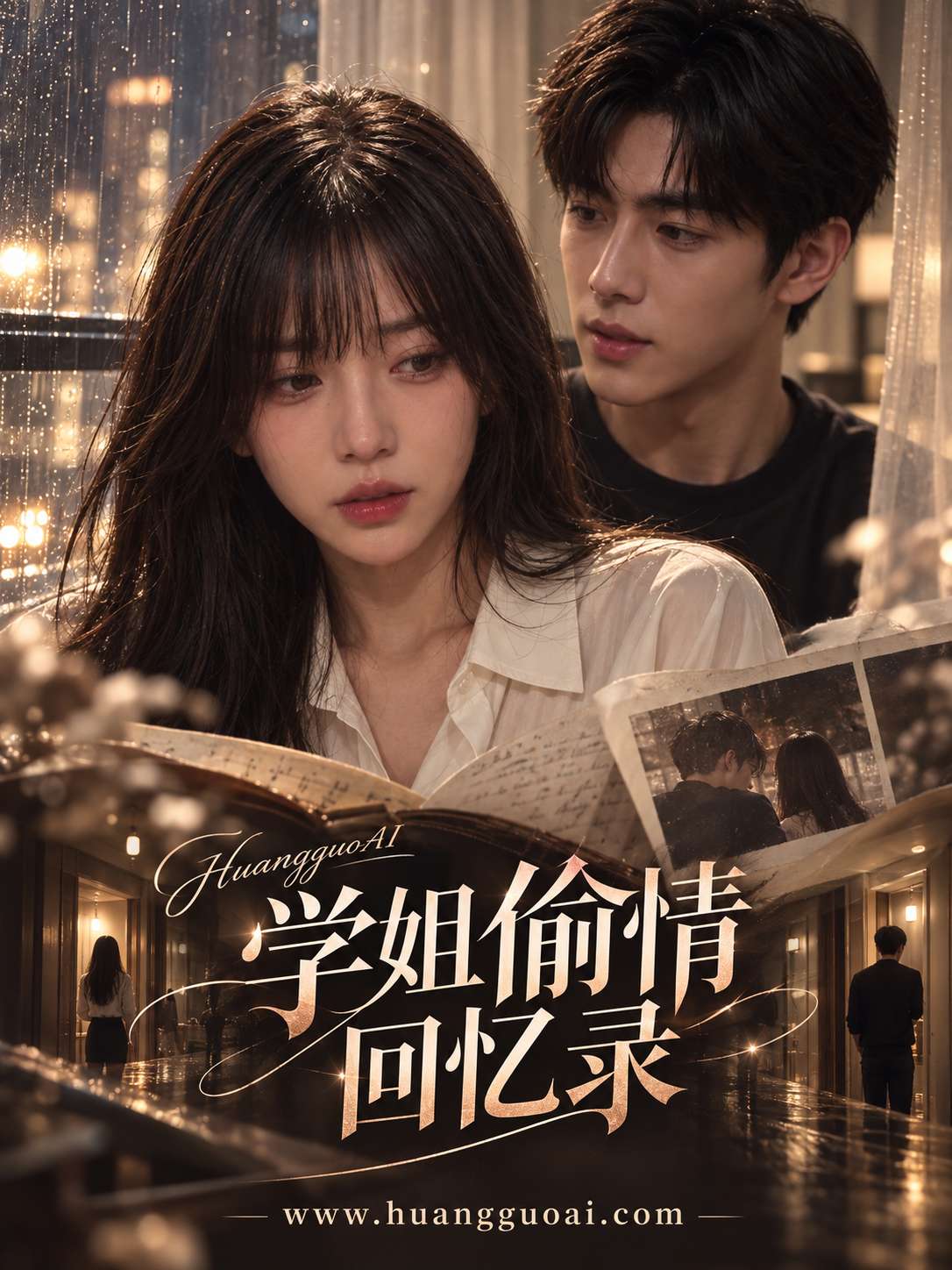 AI成人短剧：学姐偷情回忆录