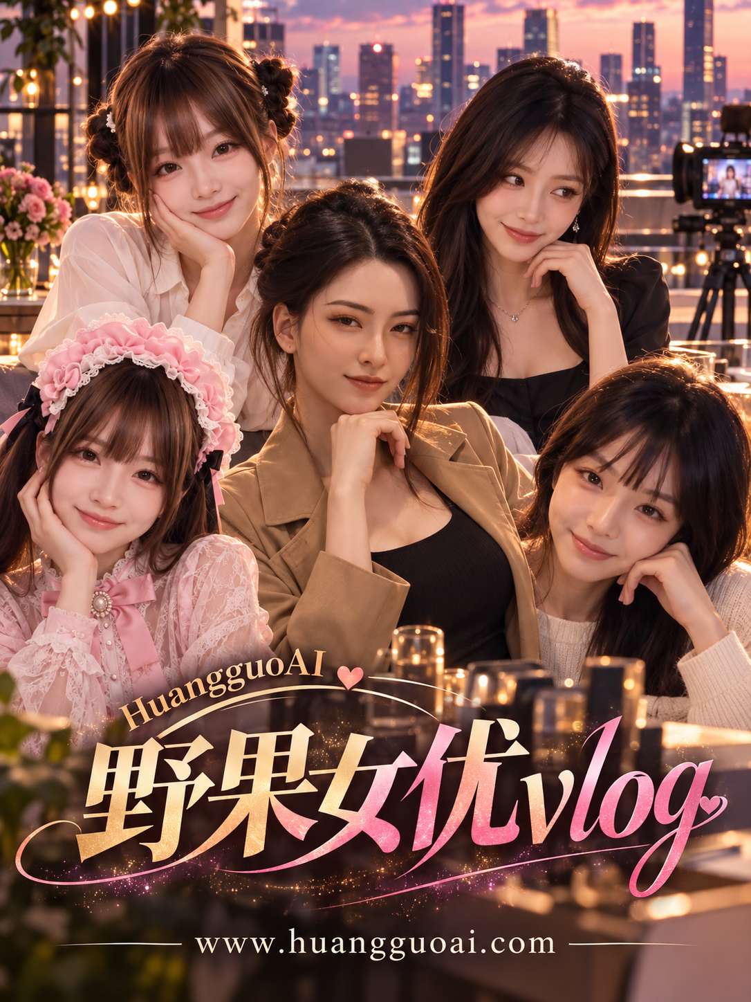 AI成人短剧：野果女优vlog