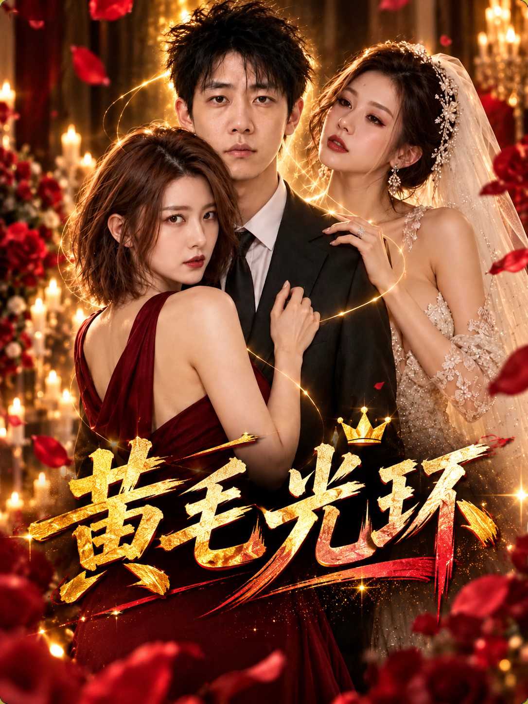AI成人短剧：黄毛光环