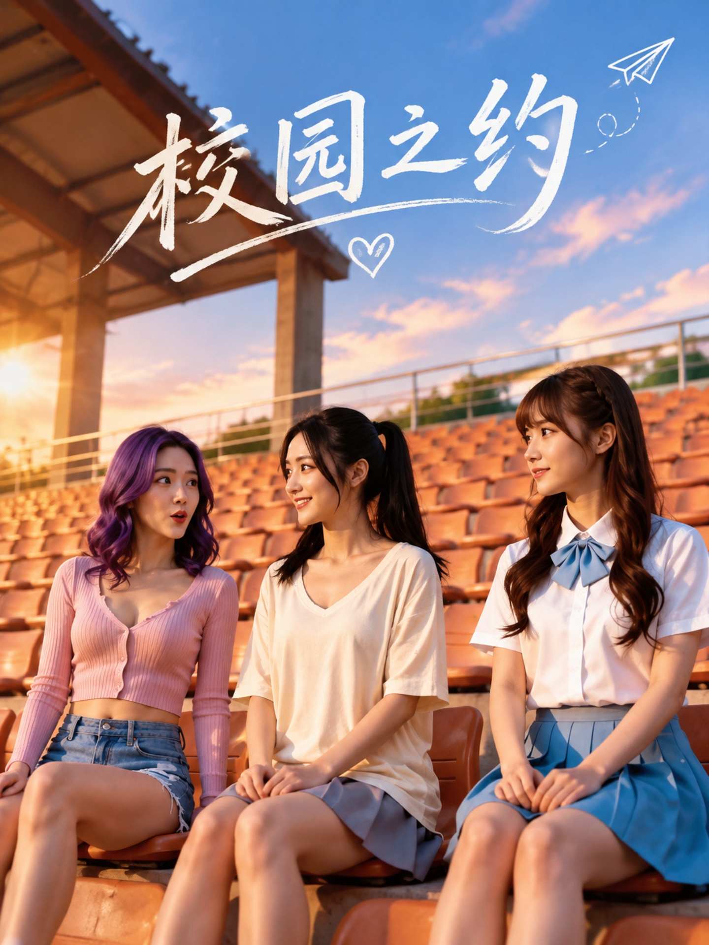 AI成人短剧：校园之约
