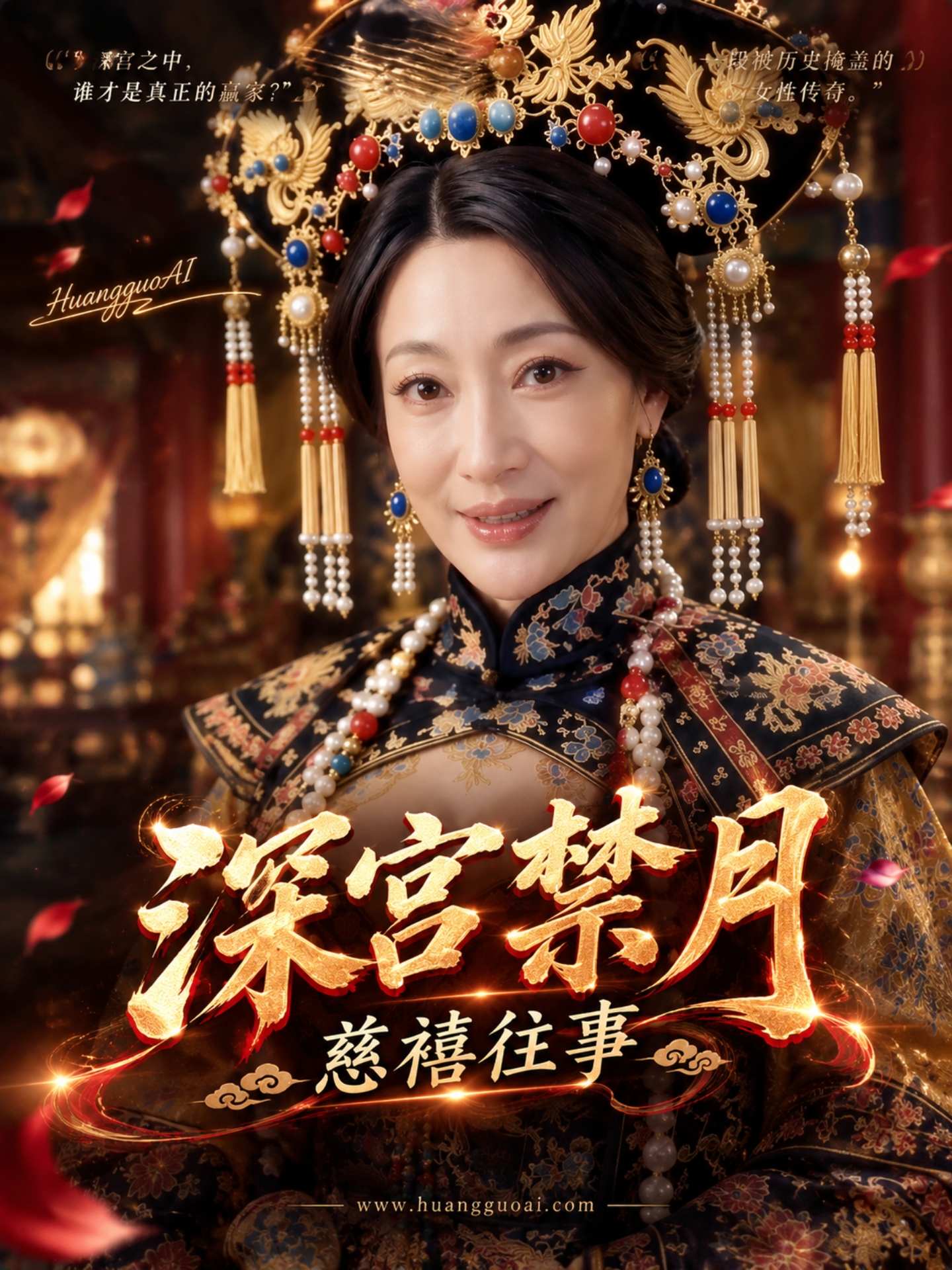 AI成人短剧：深宫禁月