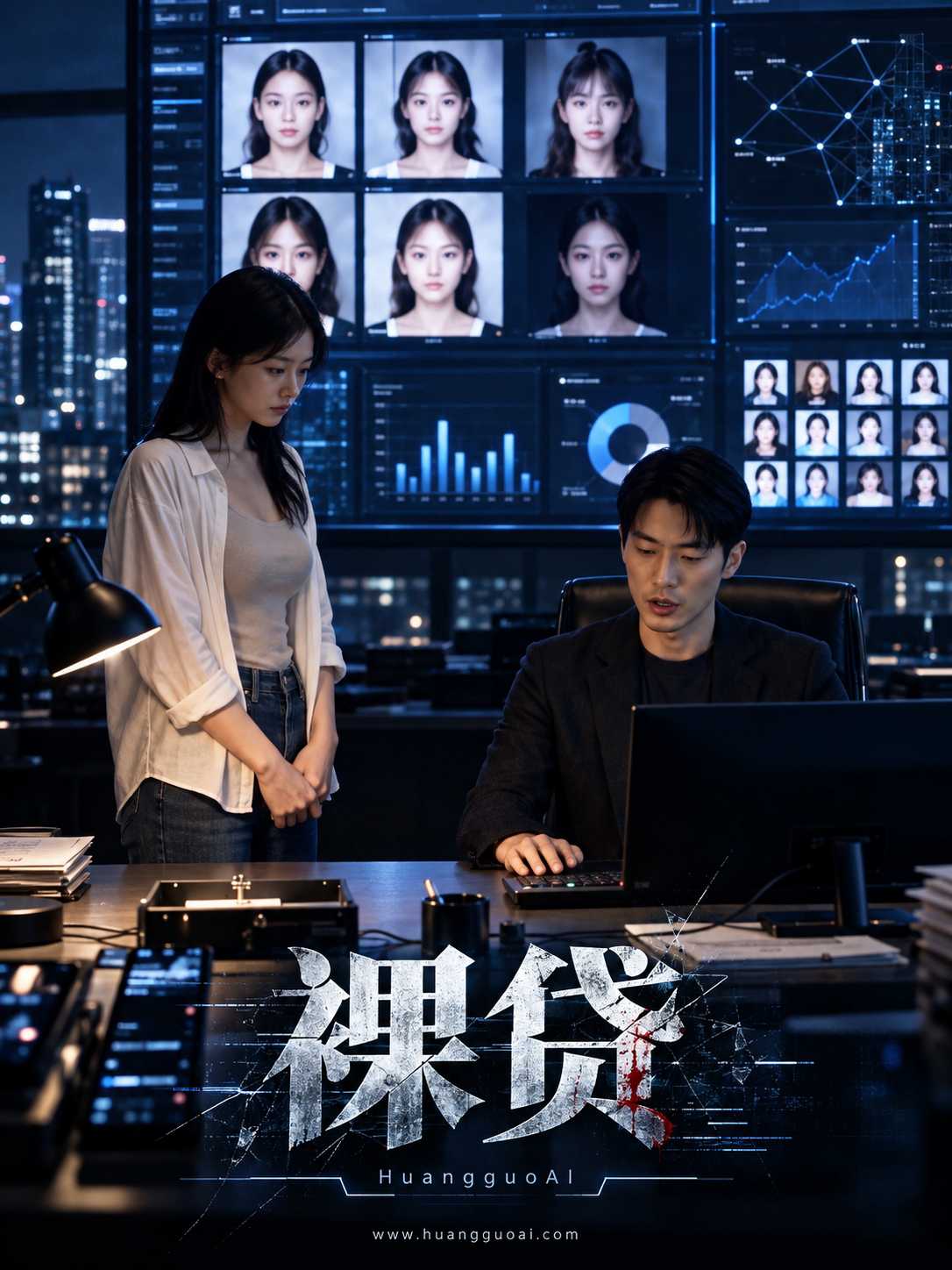 AI成人短剧：裸贷