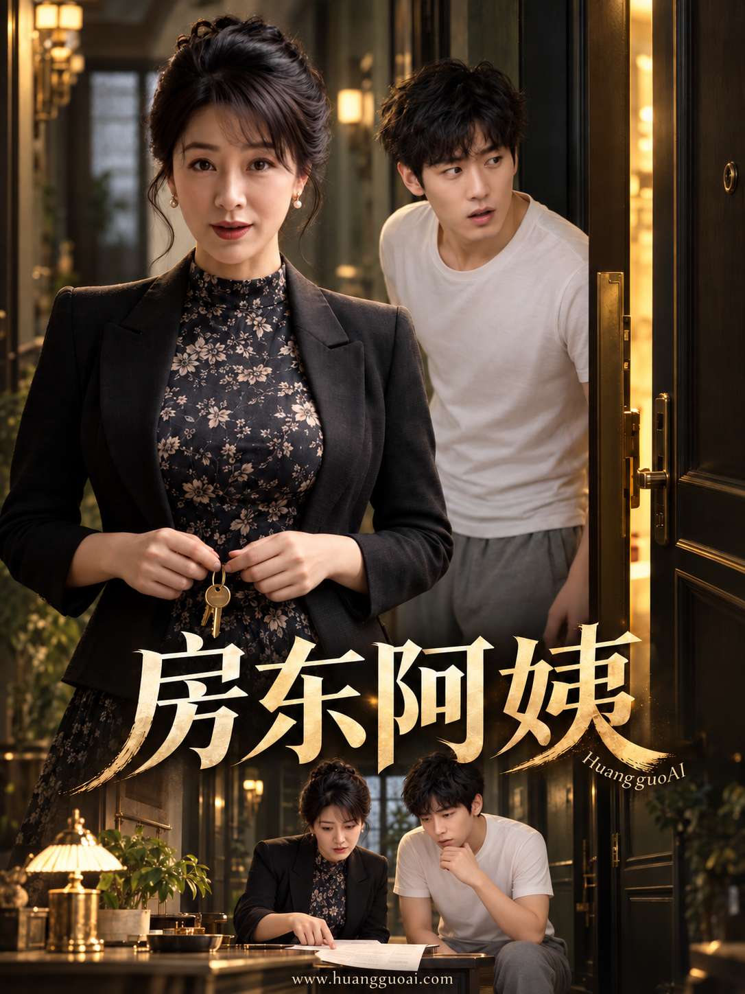 AI视频：房东阿姨